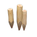 Log Stakes (White Wood) NH Icon.png