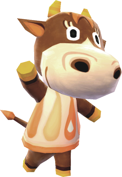 Artwork of Patty the Cow