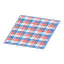 Red-and-Blue Checked Rug NH Icon.png