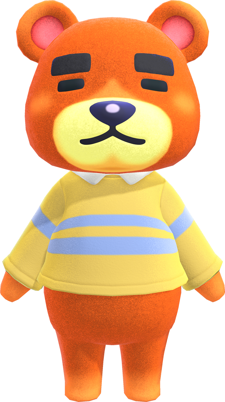 teddy animal crossing