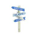 Destinations Signpost's Marine variant