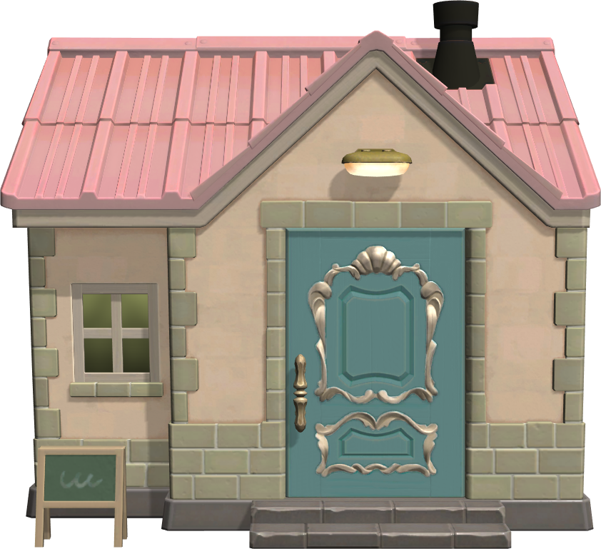 Exterior of Merry's house in Animal Crossing: New Horizons