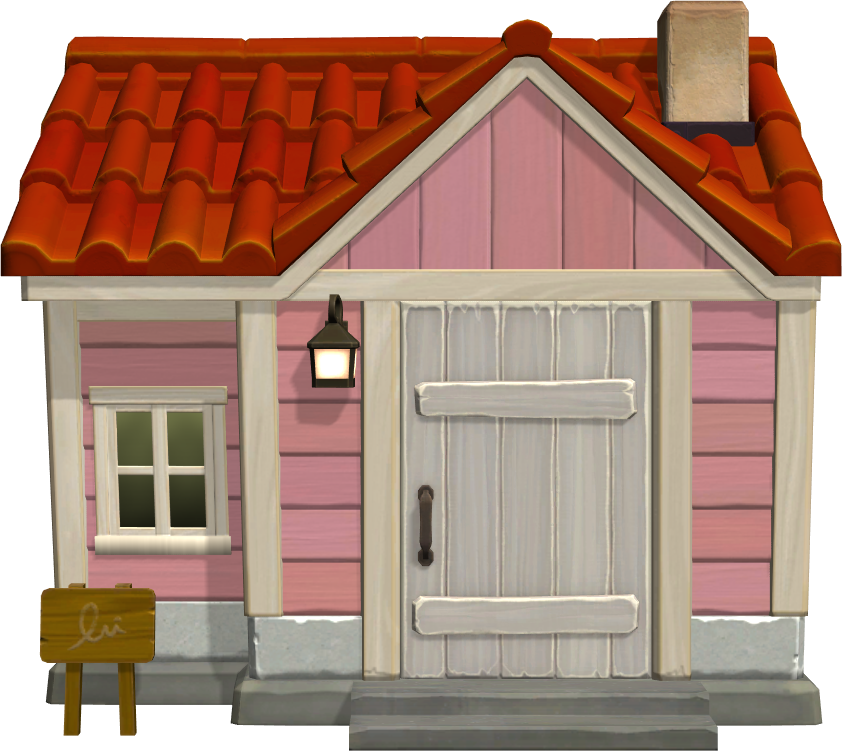 Exterior of Peanut's house in Animal Crossing: New Horizons