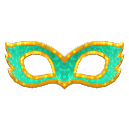 Masquerade Mask (Green) NH Icon.png