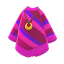 Poncho-Style Sweater