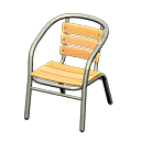 Metal-and-Wood Chair