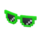 Pixel Shades (Green) NH Storage Icon.png