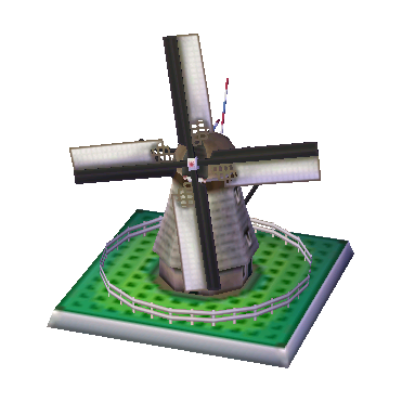 minecraft modern windmill