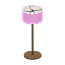 Floor Lamp (Brown - Pink)