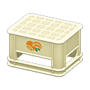 Bottle Crate (White - Orange) NH Icon.png