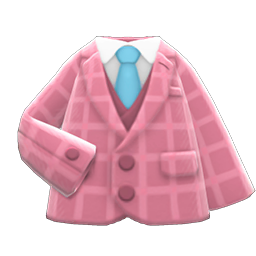 Tweed Jacket (Pink) NH Icon.png