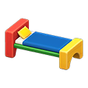 Wooden-Block Bed (Colorful) NH Icon.png