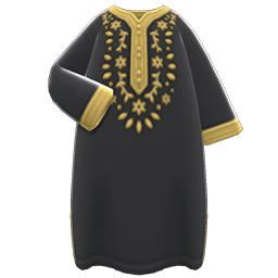 Moroccan Dress (Black) NH Icon.png