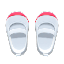 Slip-On School Shoes (Red) NH Icon.png