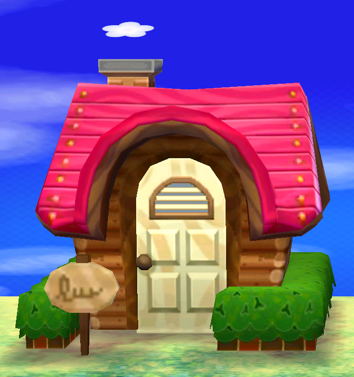 Exterior of Maddie's house in Animal Crossing: New Leaf