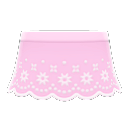 Lace Skirt (Pink) NH Icon.png