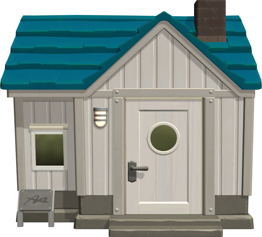 Exterior of Ed's house in Animal Crossing: New Horizons