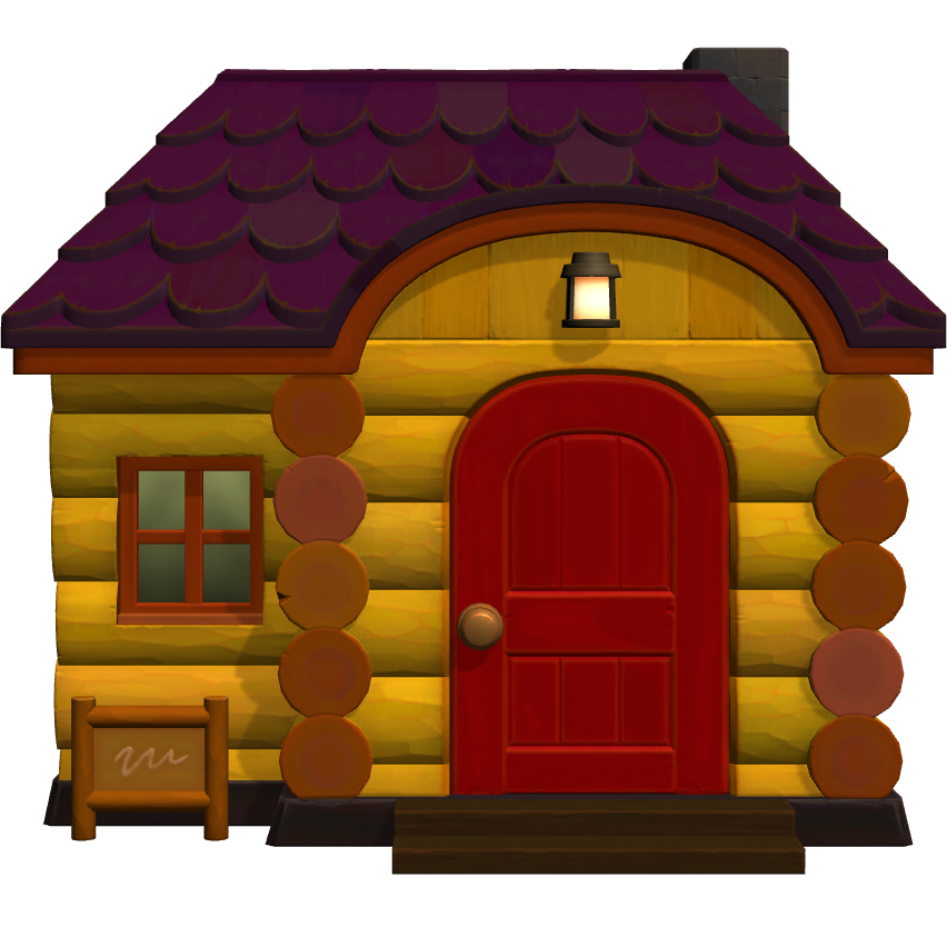 Exterior of Marty's house in Animal Crossing: New Horizons