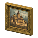 Fancy Frame (Gold - Landscape Oil Painting) NH Icon.png