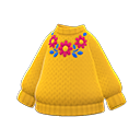Flower Sweater (Yellow) NH Storage Icon.png