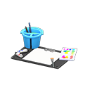 Painting Set (Light Blue - Blank) NH Icon.png