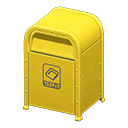 Steel Trash Can (Yellow - Plastics) NH Icon.png