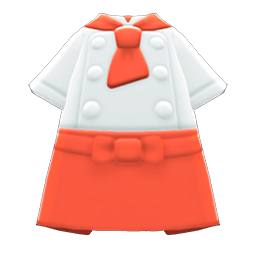 uniforme de chef (Naranja)