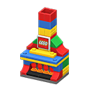 LEGO® fireplace