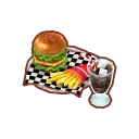 Veggie-Burger Meal (Decade Diner) PC Icon.png