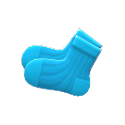 Vivid Socks (Light Blue) NH Icon.png