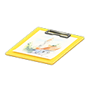 Clipboard (Yellow - Sketch) NH Icon.png