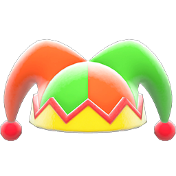 Jester's Cap (Green & Red) NH Icon.png