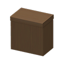 Tall Wooden Island Counter (Dark Wood) NH Icon.png