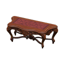 Elegant Console Table (Brown - Damascus-Pattern Red) NH Icon.png