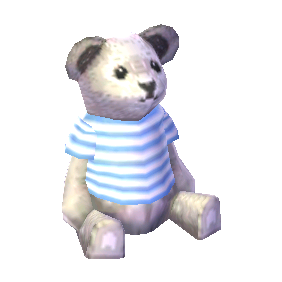 Mama Polar Bear (Aqua Striped) NL Model.png