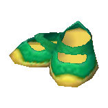 Green Buckled Shoes NL Model.png