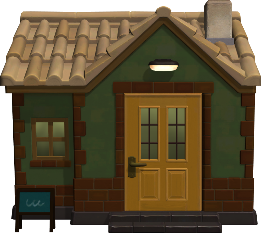 Exterior of Hippeux's house in Animal Crossing: New Horizons