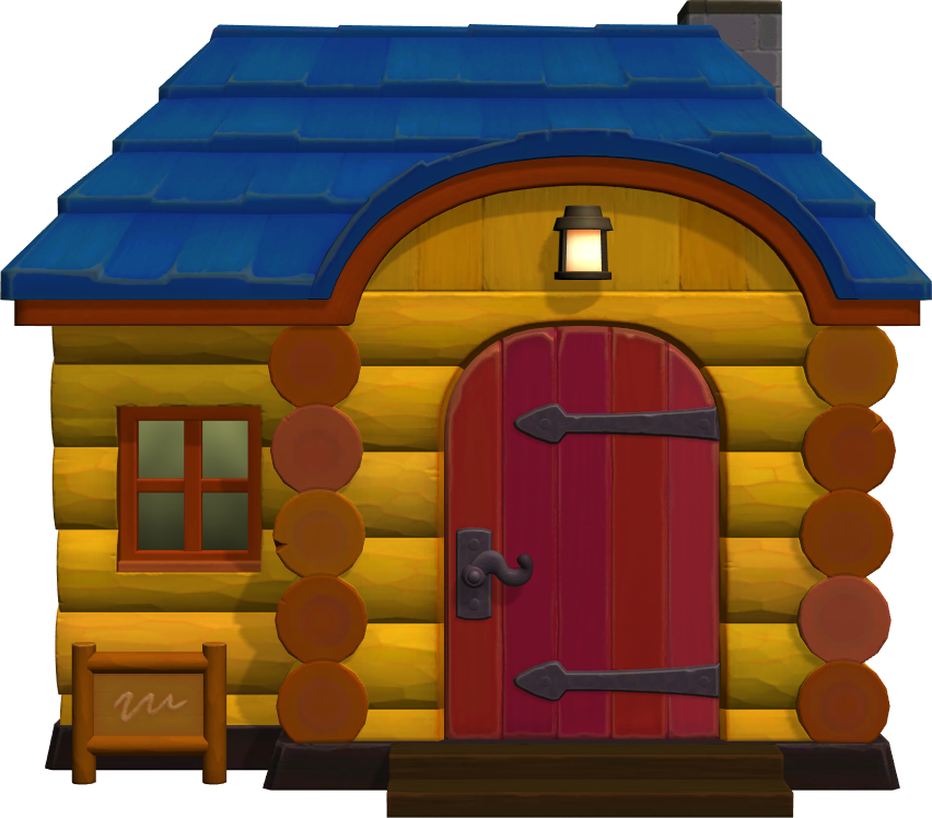 Exterior of Ricky's house in Animal Crossing: New Horizons
