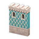 Castle Wall (Blue & White - None) NH Icon.png