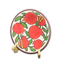 Decorative Plate (Light Brown - Pomegranates) NH Icon.png