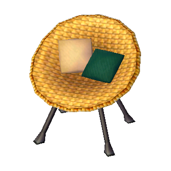 Basket Chair (Natural Brown - Green) NL Model.png
