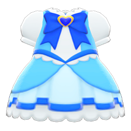Magical Dress (Blue) NH Icon.png