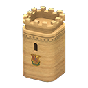 Castle Tower (Light Brown - Bird) NH Icon.png