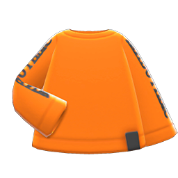 acnh printed fleece sweater
