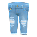 Worn-out jeans (New Horizons) - Animal Crossing Wiki - Nookipedia