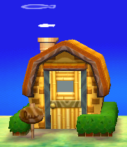 Exterior of Frita's house in Animal Crossing: New Leaf