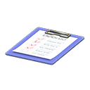 Clipboard (Blue - To-Do List) NH Icon.png