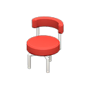 Cool Chair (White - Red) NH Icon.png