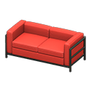 Cool Sofa (Black - Red) NH Icon.png