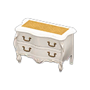 Elegant Dresser (White - Gold Diamonds) NH Icon.png